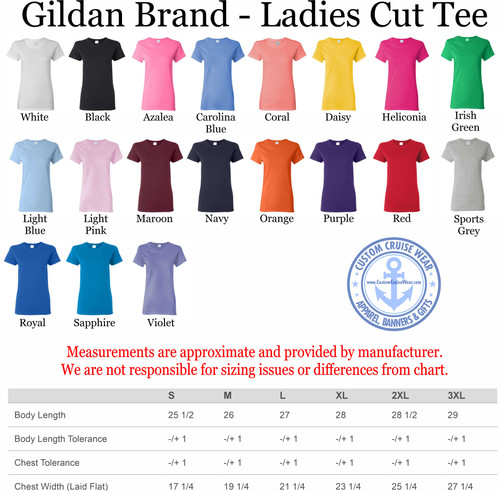 Gildan Ladies Cut Tee