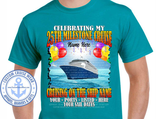 Celebrating My Milestone Cruise SHIRT