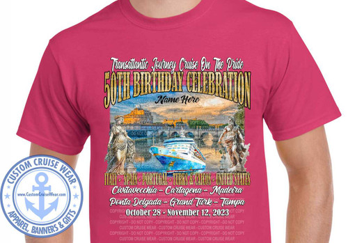 Super Bowl Cruise with Football - Custom Cruise Wear