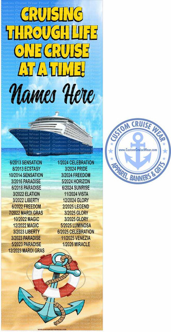 Cruising Through Life with Past Cruises Anchor BANNER