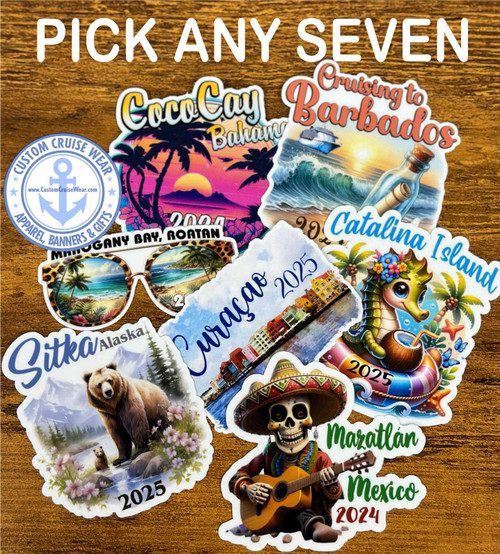 Sticker Pack - Pick 7