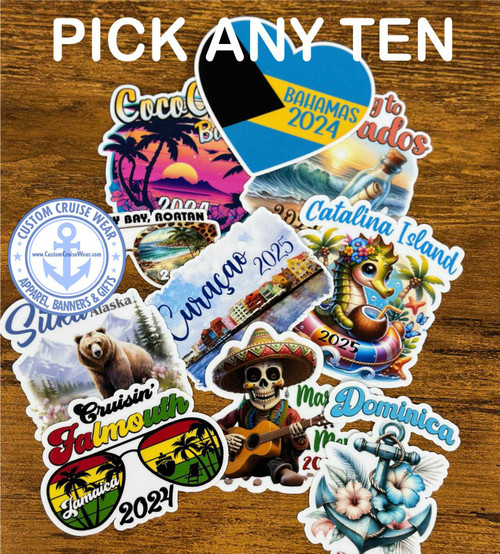 Sticker Pack - Pick 10