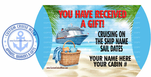 Pillow Box Gift Exchange Ship at Sea - Set of 12