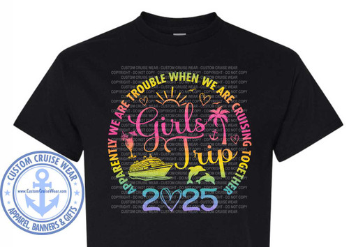 Apparently Girls Trip Circle Neon Gradient