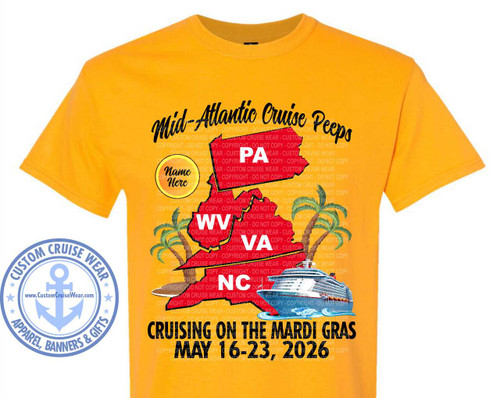 Mid-Atlantic Cruise Peeps May 16 2026