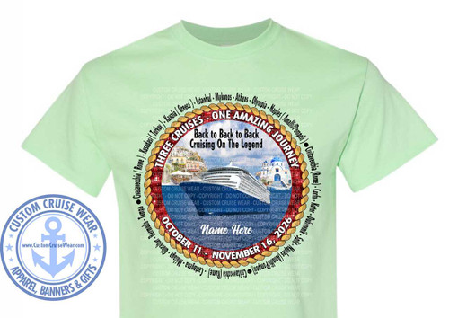 101126LEGB2B2BCIR OCTOBER 11 2026 LEGEND Back to Back to Back Circle Rope - Three Cruises