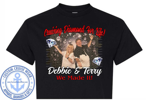 Debbie Stallings Cruising Diamond For Life with Photo Shirt