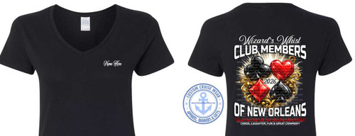 Wizard's Whist Card Members 2026 Custom Request Shirt