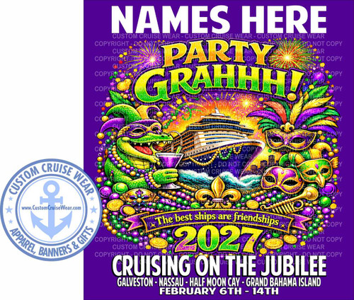 February 6 2027 Jubilee Customer Created DOOR SIGN