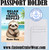 Relax Chill Sloth Passport Holder  