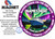 The image is a composite advertisement for custom cruise wear. The left side features the word "MAGNET" in large, bold, black, sans-serif font, with a cartoon illustration of a red and blue horseshoe magnet above it. Below "MAGNET," in smaller, black, sans-serif text, is descriptive information: "High Quality Flexible Vinyl Magnet Laminated With Black Backing" and "Great for smooth flat surfaces (cruise doors, steel walls, magnetic whiteboards, steel lockers, refrigerators, and more) May not work on all cruise line doors but should stick to the frames and walls outside your cabin." A small, circular logo for "CUSTOM CRUISE WEAR" with an anchor and the website address is also present on the bottom left.

The right side of the image is dominated by a large, circular graphic with a purple border. This graphic is designed to be a customizable magnet. The text around the border, also in purple, reads "ALASKA CRUISE ON THE SHIP NAME" in the upper arc, and "YOUR - PORTS - LISTED - HERE" in the lower arc, with "YOUR SAIL DATES" centered below the ship. White dots are placed strategically between some words. The center of the circle features the words "NAMES HERE" in large, white, block letters with a subtle shadow effect.

Behind the text and the "NAMES HERE" portion of the graphic is an image of a large, modern cruise ship sailing on water, with a dramatic sky featuring the aurora borealis in vibrant green and pink hues, and mountainous terrain in the background. The entire circular graphic is filled with numerous instances of the phrase "COPYRIGHT - DO NOT COPY - CUSTOM CRUISE WEAR" in a faint, light gray, repeating pattern, making the image appear watermarked. The overall color palette on the right is dominated by the deep purple border, the bright aurora colors, and the white of the text and the ship. The composition is balanced, with the informational text on the left and the prominent customizable graphic on the right.