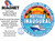 The image is a graphic design promoting a cruise. The left side of the image features a large, bold black text that reads "MAGNET". Above this text is an illustration of a red and blue horseshoe magnet. Below the word "MAGNET", there is smaller black text describing the product: "High Quality Flexible Vinyl Magnet With Black Backing". Further down, more black text highlights its uses: "Great for smooth flat surfaces (cruise doors, steel walls, magnetic whiteboards, steel lockers, refrigerators, and more)". A disclaimer "May not work on all cruise line doors but should stick to the frames and walls outside your cabin" is also present in smaller black text.

The right side of the image is dominated by a circular graphic design with a blue outer ring. Inside this ring, in white text with a subtle blue outline, are the words "15 NIGHT TRANSATLANTIC CRUISE". The date "MAY 2-17, 2027" is also prominently displayed in white text with a blue outline, arching along the right side of the circle.

The central focus of the circular design is the text "NAMES HERE" in large, bold, red lettering, followed by "FESTIVALE INAUGURAL" in large, blue, stylized lettering with white outlines. Below these words is an illustration of a large, modern cruise ship sailing on blue water. The ship is predominantly white and blue with red accents and a US flag at its stern.

The background of the circular design is a gradient of orange and yellow, evoking a sunset, with two silhouetted palm trees on the right side and three silhouetted birds flying in the upper portion. The cruise ship is depicted with some motion blur, suggesting movement through the water.

Along the bottom and left arc of the circular design, the itinerary is listed in white text with a blue outline: "Southampton - La Coruña - Vigo - Funchal - Santa Cruz de Tenerife - Grand Turk - Port Canaveral".

In the lower left quadrant of the circular design, there is a smaller circular emblem for "CUSTOM CRUISE WEAR" featuring an anchor graphic, stars, and text "APPAREL, BANNERS & GIFTS" along with a website address.

Throughout the central and right portions of the circular design, there are numerous instances of semi-transparent "COPYRIGHT - DO NOT COPY" text layered over the design elements, indicating it's a promotional or sample image. The overall color palette is vibrant, with dominant blues, reds, oranges, and yellows, creating a festive and summery feel. The composition is balanced, with text and imagery spread across the frame, drawing attention to both the product and the cruise event.