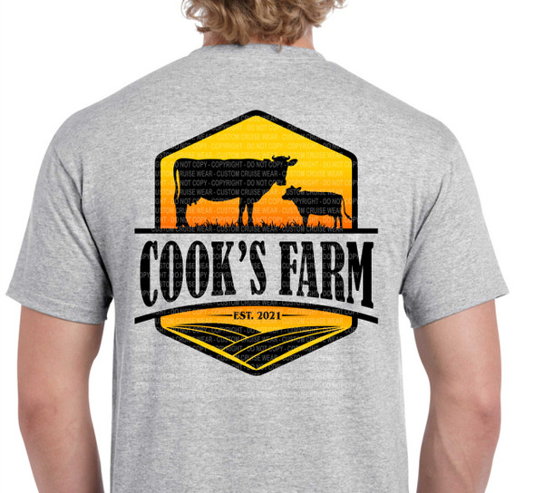 Cook's Farm Color Print