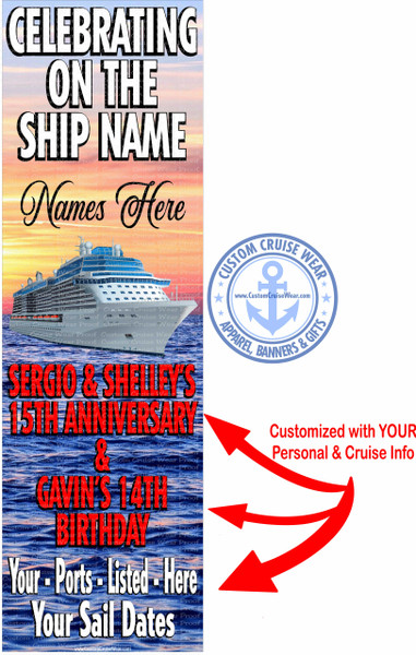 Celebrating Ship At Sea BANNER