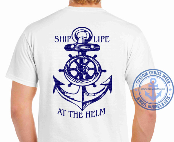 Ship Life At The Helm Anchor