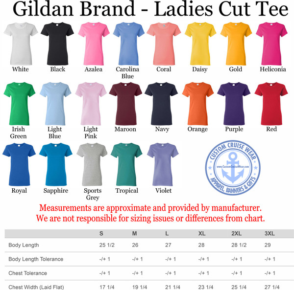 Gildan Ladies Cut Tee