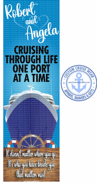 Cruising Through Life Ship Front - It Doesn't Matter Where You Go BANNER