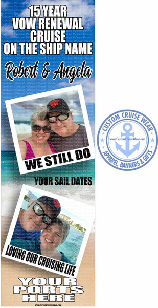 Vow Renewal Cruise With Two Photos BANNER