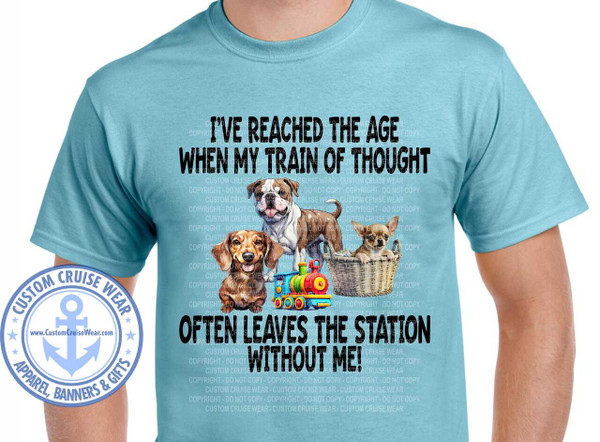 Train of Thought with Dogs Custom Request