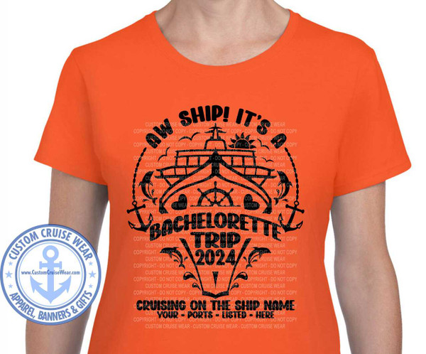 Aw Ship It's A Bachelorette Trip Single Color