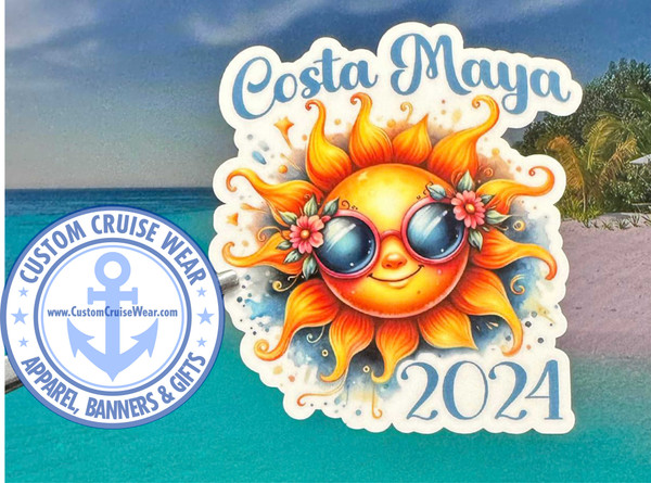 Costa Maya Sun - You Pick The Year Printed On The Sticker