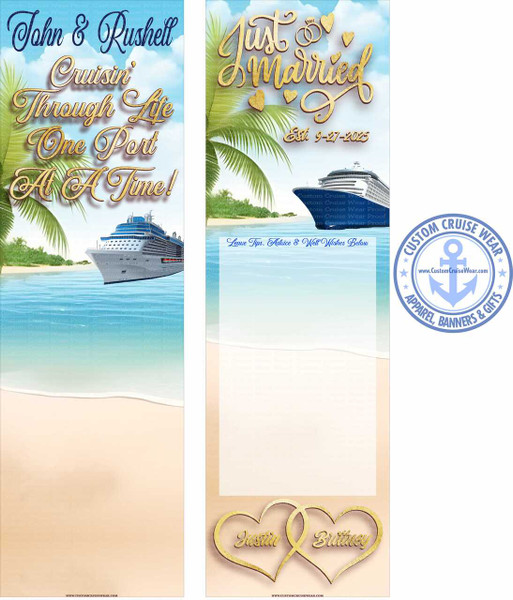 Rushell Curran September 28 2025 Custom Requested Banners - Set of 2