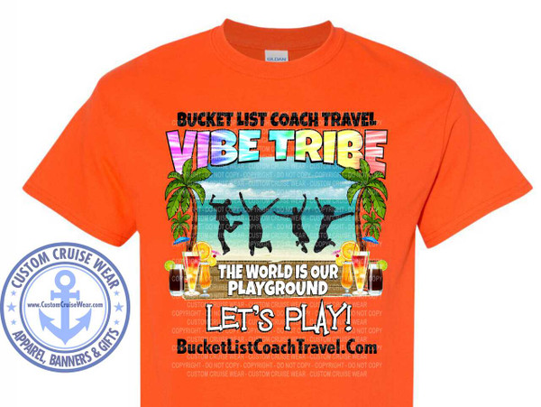 Bucket List Coach Travel Vibe Tribe  Palm Trees with Drinks Cindy Lee