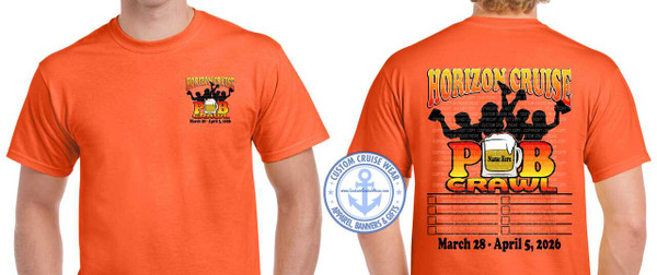 032826HORPUB MARCH 28 2026 HORIZON Pub Crawl with Crowd comes with FREE MARKER!