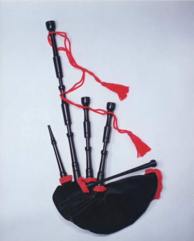 P1 Poly Bagpipe - Antique / Button Mount