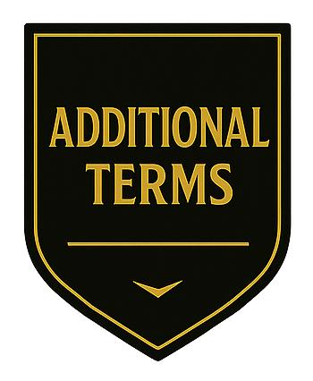 Additional Terms 