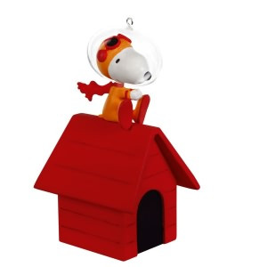 フライングエース 2019 Peanuts - The Flying Ace Goes to Space! Hallmark Ornament