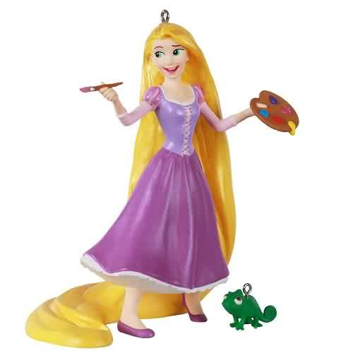 2021 Disney - Tangled - Rapunzel And Pascal Hallmark Ornament