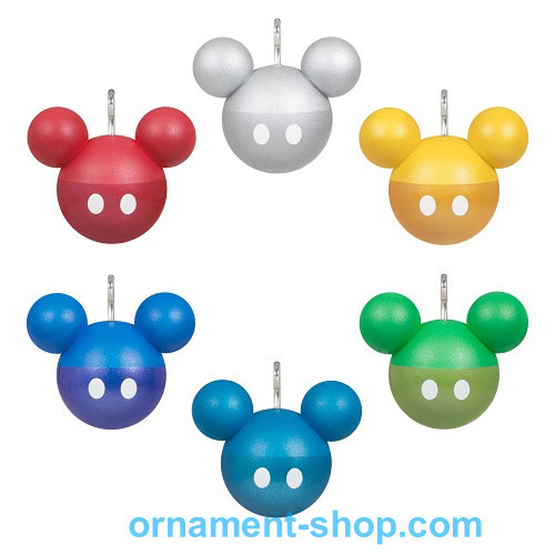 2023 Disney - Miniature Mickey Mouse Ornament Set Hallmark