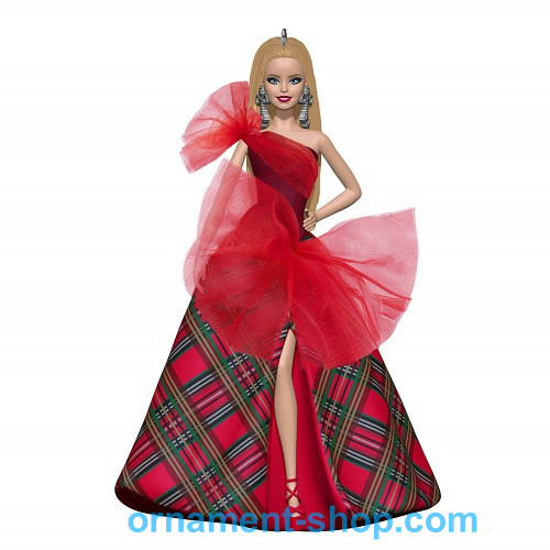 Hallmark 2024 Holiday Barbie Ornament