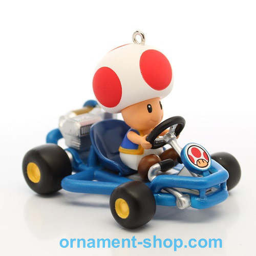 2024 Mario Kart - Toad Hallmark Ornament | The Ornament Shop