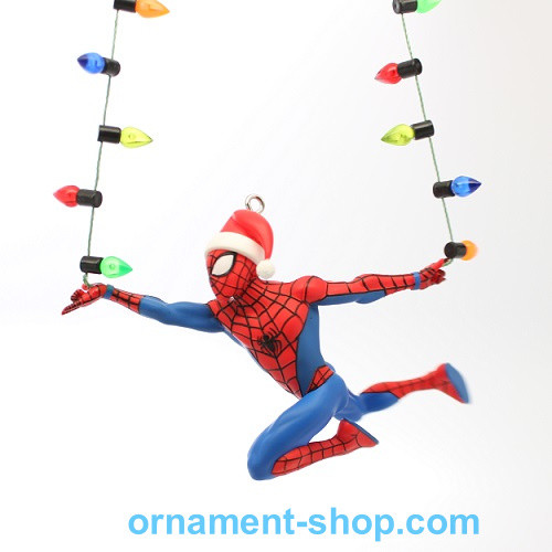 2024 Spider-Man - Holidays in Full Swing Hallmark Ornament | The