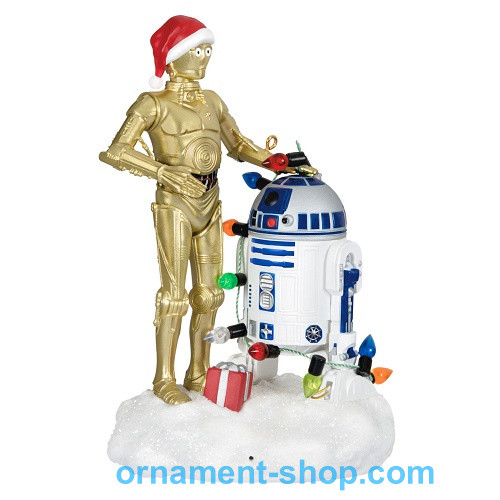 2024 Star Wars - C-3PO and R2-D2 Peekbuster Hallmark Ornament