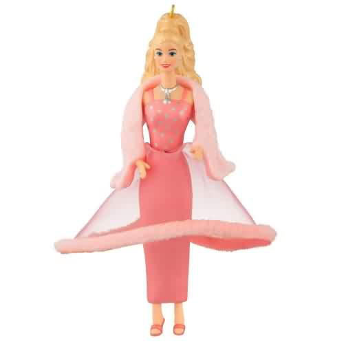 2025 Barbie - Pink and Pretty Barbie Hallmark Ornament | The 