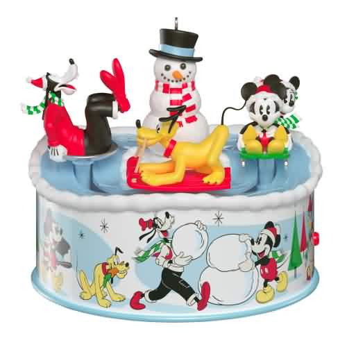 2026 Disney - Sledding Season - Mickey and Friends Hallmark