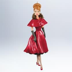 2011 Barbie - Ravishing In Rouge Ornament | Ornament Shop