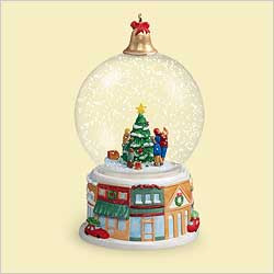 2006 Winter Wonderland #5 - Trimming The Tree Hallmark Ornament