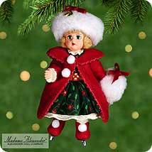 2000 Madame Alexander #5 - Christmas Holly Hallmark Ornament | The