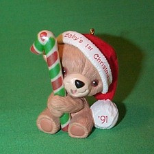 1991 Baby's First Christmas - Bear Christmas Ornament | The