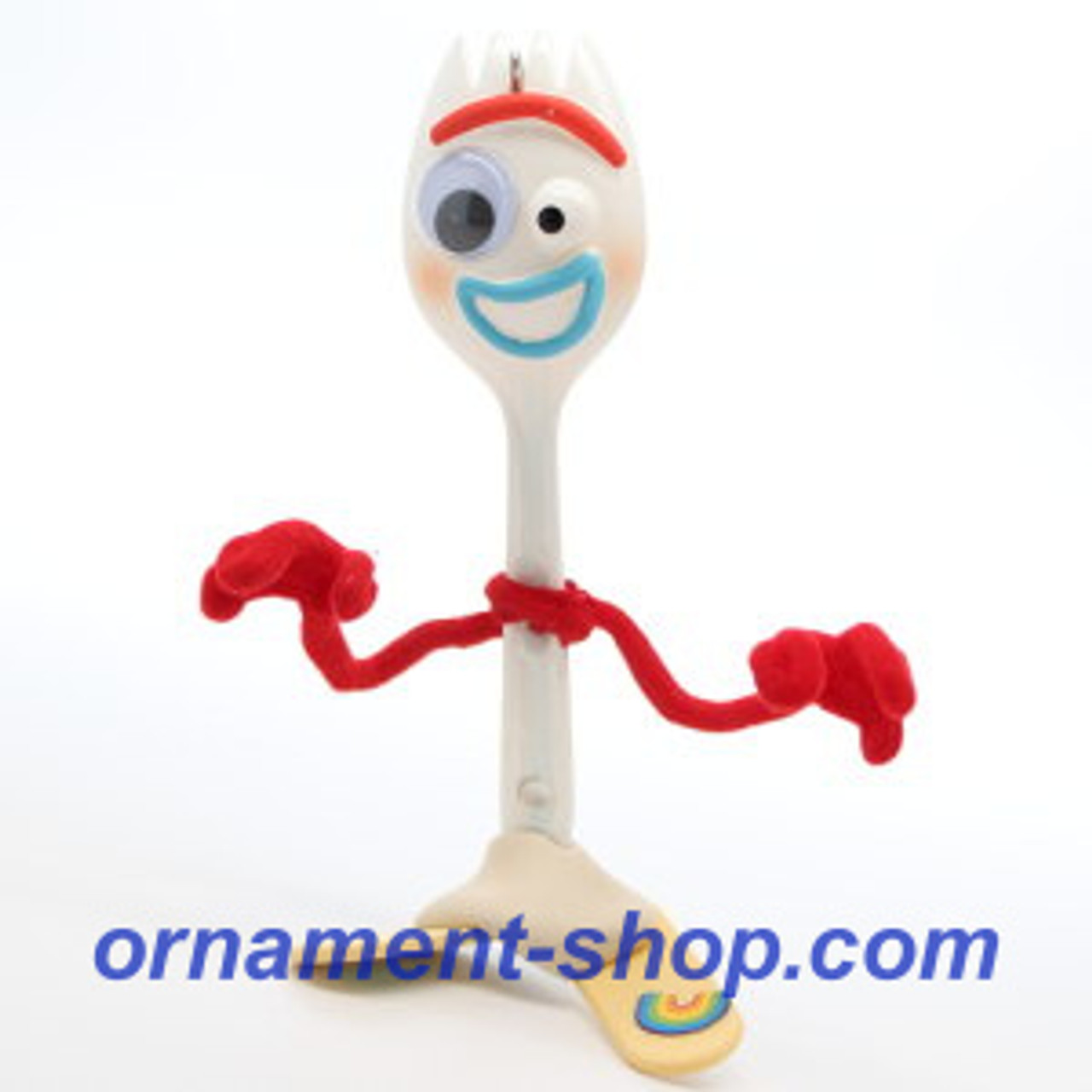 Toy Story 4 Forky Disney Pixar 6th of 10 Ornaments