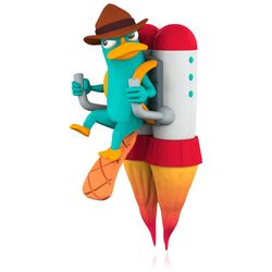 Agent P様 2015 Disney - Agent P Saves the Day Hallmark Ornament
