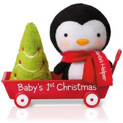 2015 Baby's First Christmas Penguin Hallmark Ornament