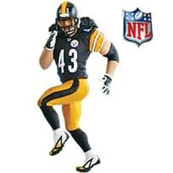 2010 Football - Troy Polamalu Hallmark Ornament | The Ornament Shop