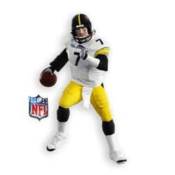 【未開封】NFL Ben Roethlisberger フィギュア Pittsburgh Steelers #7 Ben Roethlisberger Away Jersey Figurine
