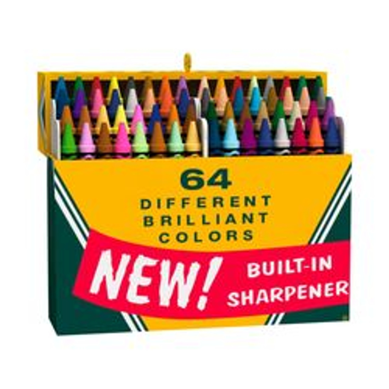 Hallmark Keepsake 2016 Crayola Crayons Big Box of 64 Christmas Ornament