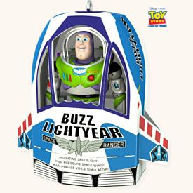 2008 Disney Buzz In The Box Toy Story Hallmark Ornament The